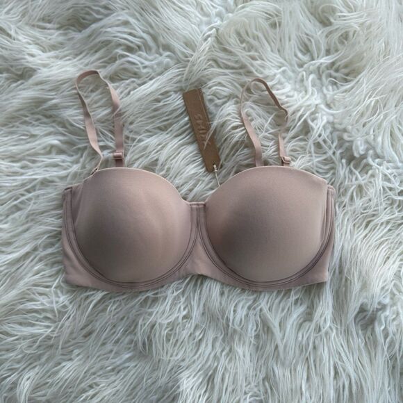 Skims Fits Everybody Strapless Mica Size 34D - Picture 1 of 8